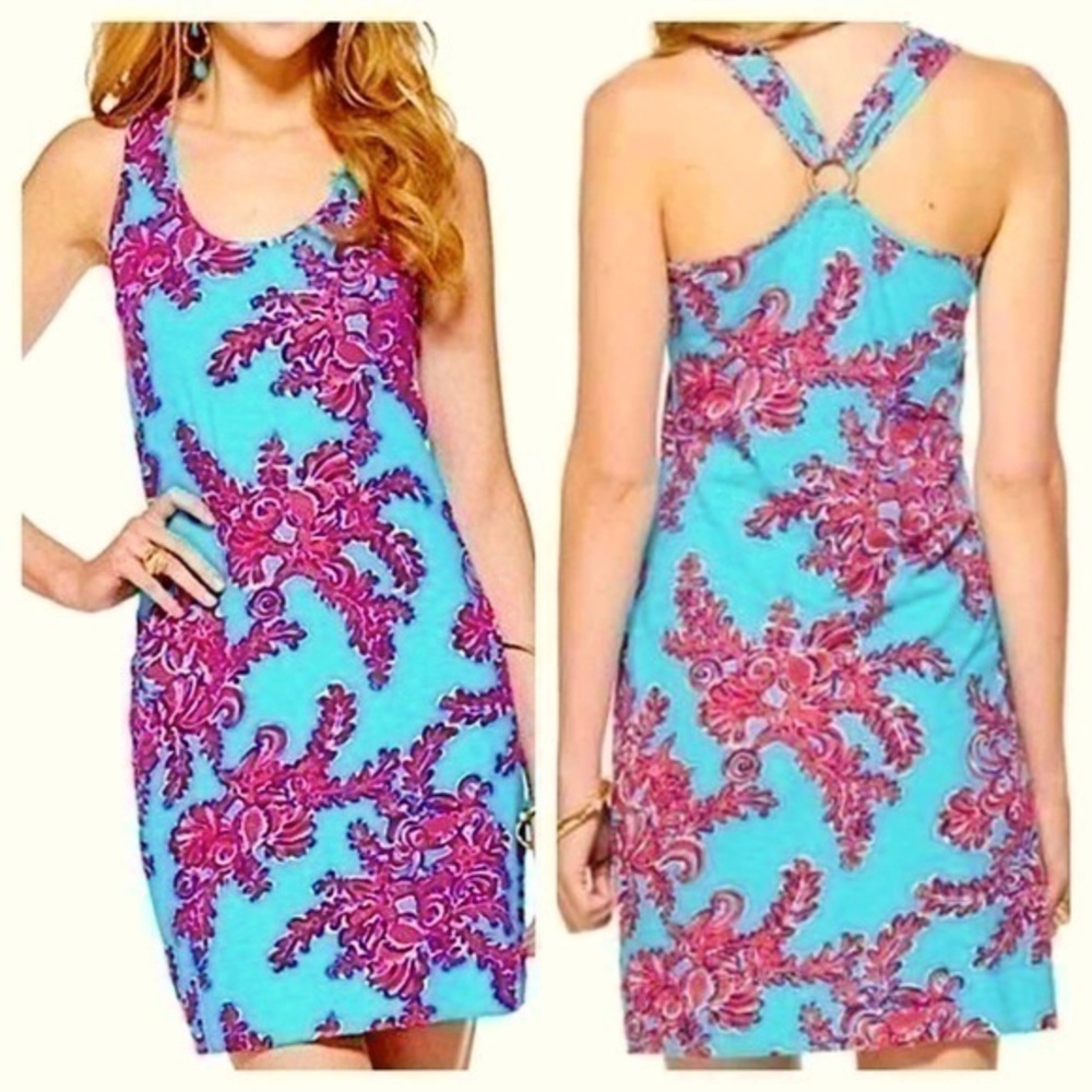 Lilly Pulitzer Dress -Rhode Island Reef- M Live Show Feature